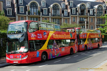 Brussels City Sightseeing bus